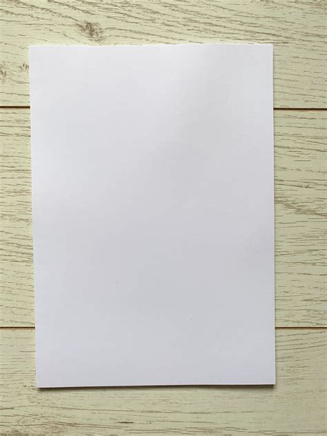 White Sheet Of Paper A4 Size Royalty Free Vector Image, 41% OFF