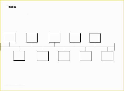 blank  timeline printable