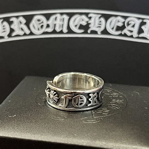 Chrome Hearts Forever Ring Size 8 Depop