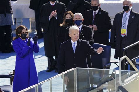 At Joe Biden’s Inauguration: A Serene Scene Amid A Militarized Zone