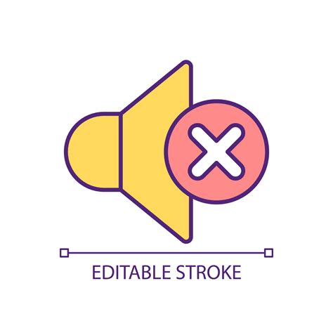 Disable sound RGB color icon. Volume control. Adjusting ringer volume