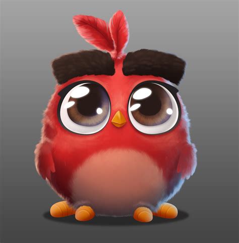 angry birds baby red bird