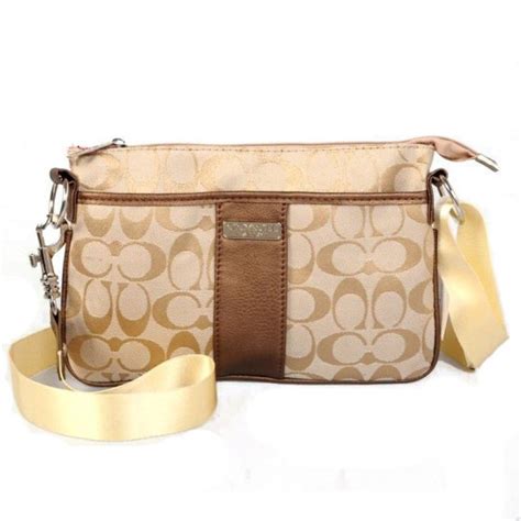 Coach Madison In Signature Small Yellow Crossbody Bags CFJ ...