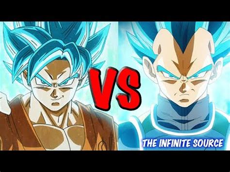 Goku Vs Vegeta Rap Battle Youtube