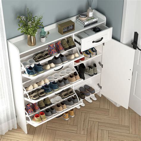 Wildon Home Pair Flip Down Shoe Storage Wayfair