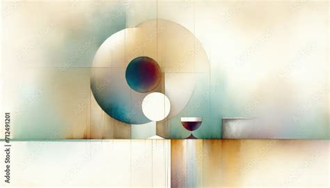 Eucharistic symbols. Lord's supper symbols: Abstract background with ...