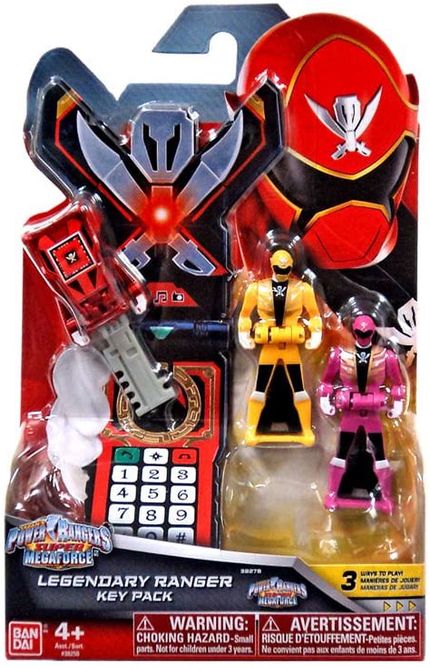 Power Rangers Super Megaforce Ranger Keys Toys