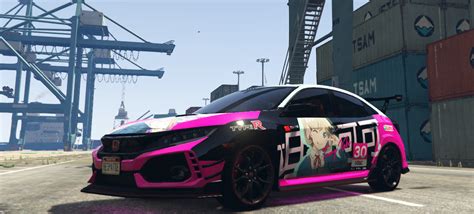 Honda Civic Type R Fk Tang Keke Itasha Gta Mods