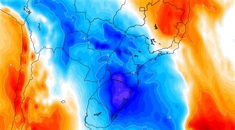 Ciclone Na Costa Impulsiona Ar Frio Para O Sul E O Centro Do Brasil