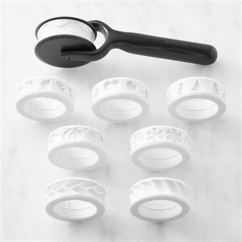 Williams Sonoma Rolling Pie Crust Cutter Set Of 8 Williams Sonoma