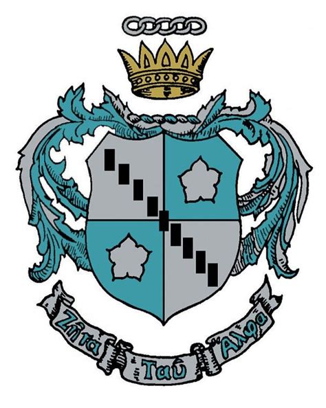 ZTA Crest Zeta Tau Alpha Zeta Tau