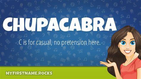 Chupacabra First Name Personality & Popularity