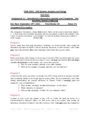 CSIS 2200 006 Assignment 1 Fall 2021 Pdf CSIS 2200 006 Systems