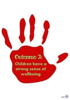 belonging   outcomes signs  childcare early years eylf