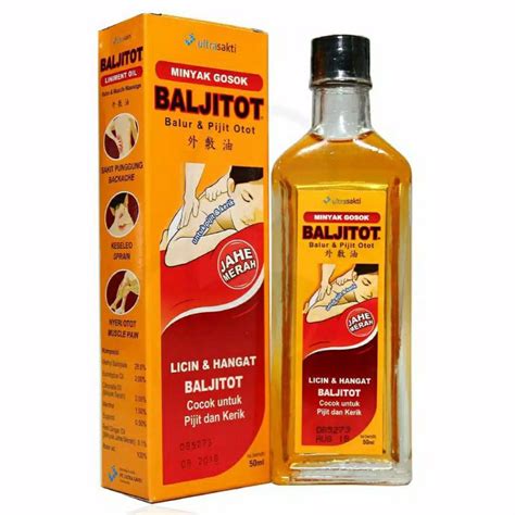 Jual BALJITOT Minyak Gosok 50 Gr Shopee Indonesia