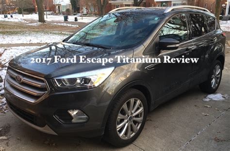 2017 Ford Escape Titanium Review: BORING! - Brad Gibala