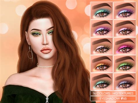 The Sims Resource Jul Haos [cosmetics] Eyeshadow 65