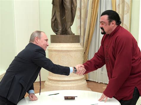 Steven Seagal Declares Himself One Million Per Cent Russian And