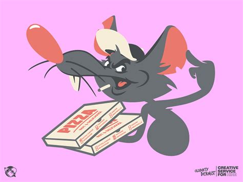 Pizza Rat WIP! by Dermot Reddan on Dribbble