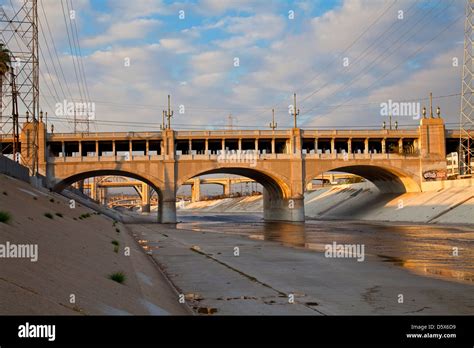 7th Street Bridge Over The Los Angeles River Downtown Los Angeles