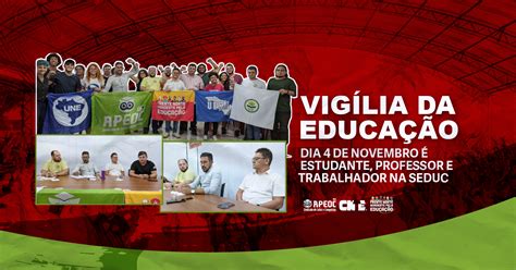 Vig Lia Da Educa O Unificada Dia De Novembro Estudante Professor