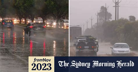 Video Parts Of Nsw Under A Severe Weather Warning