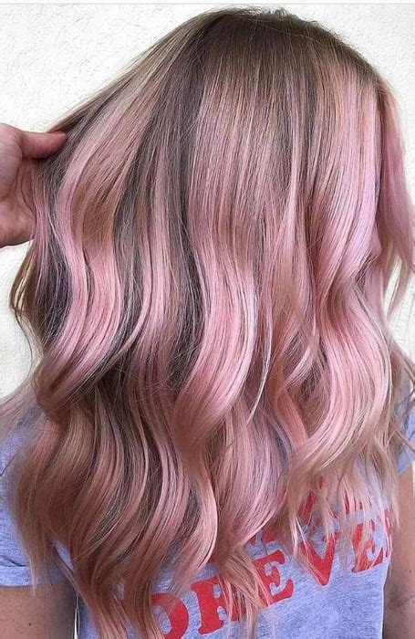 Blonde Hair With Pink Streaks Home Design Ideas