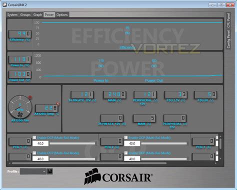 Corsair AX1200i Review - Corsair Link