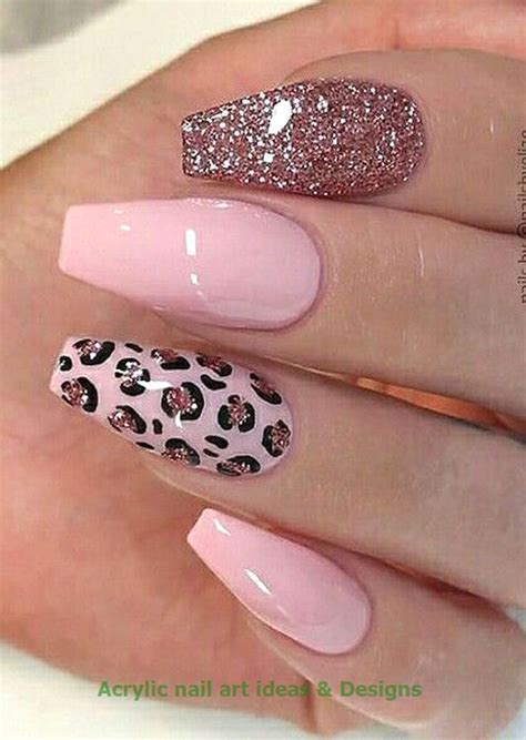 20 GREAT IDEAS HOW TO MAKE ACRYLIC NAILS BY YOURSELF 1 Cheetah Print