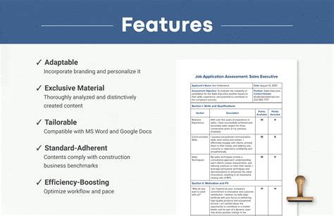 Assessment Template in Word, PDF, Google Docs - Download | Template.net