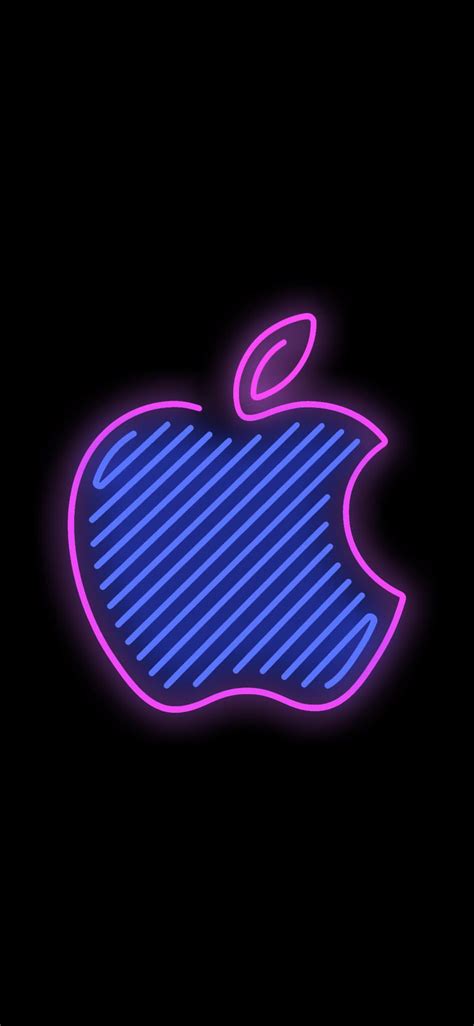 Neon Apple Logo Wallpapers - Top Free Neon Apple Logo Backgrounds ...