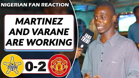 Sheriff Manchester United Isaac Nigerian Fan Reaction Europa