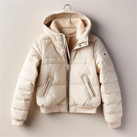 Premium Photo | A photo of a fashionable winter puffer jacket