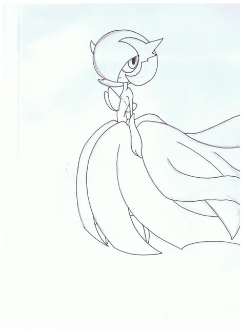 Lineart Shiny Mega Gardevoir By Pon Monster On Deviantart