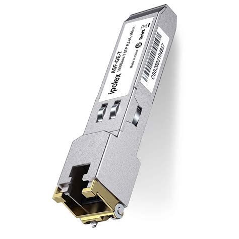 Gigabit SFP To RJ45 Copper SFP Transceiver 1000Base T 1 25G SFP T