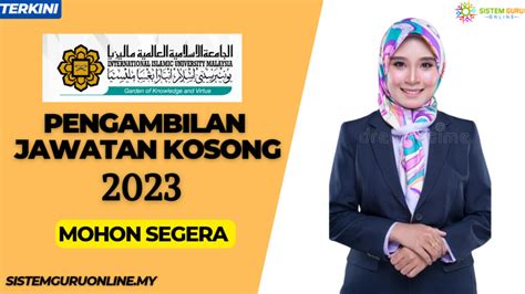 Jawatan Kosong Universiti Islam Antarabangsa Malaysia UIAM 2023