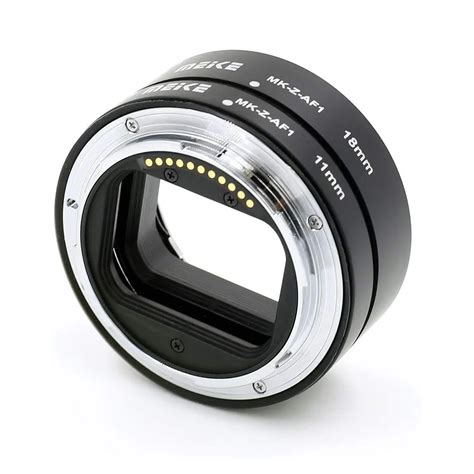 Meike MK Z AF1 Metal Mount Auto Focus Macro Extension Tube Adapter Ring