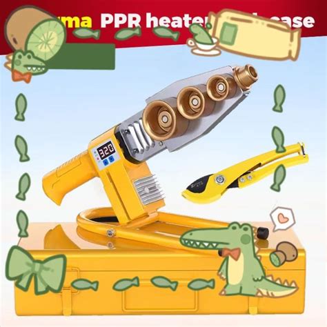 PPR Heater Hot Melter Line Water Pipe Fusion Machine Welding Adjustment Digital Display With