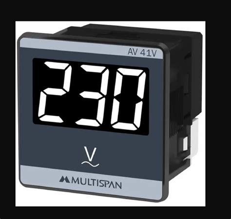 Led Av V Single Phase Voltmeter V At Rs Piece In Bhubaneswar