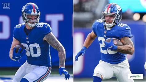 Giants release TE Kyle Rudolph, RB Devontae Booker