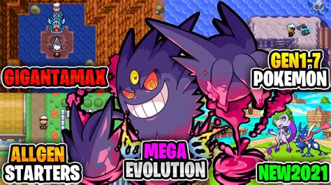 Update New Pokemon Gba Rom Hack With Gigantamaxmega Evolution And More