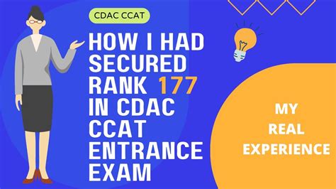 How I Had Secured Rank In Cdac Ccat Exam My Own Experience Cdac