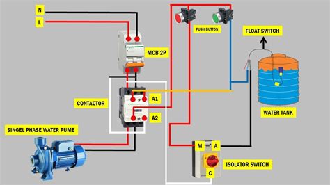 Detail Wiring Diagram Pompa Air Koleksi Nomer