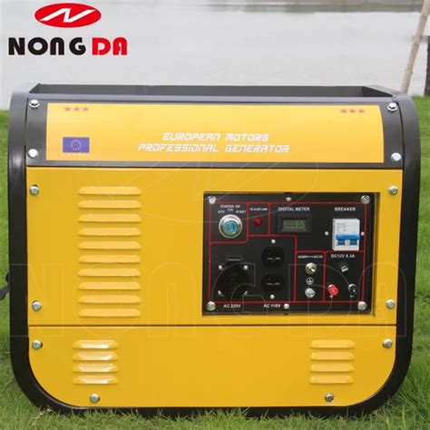 2kw 3kw 170f Super Silent Electric Start Gasoline Generator For Hot