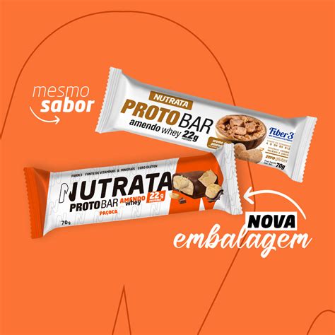 Nutrata Proto Bar Amendo Whey G Display Barras Pa Oca