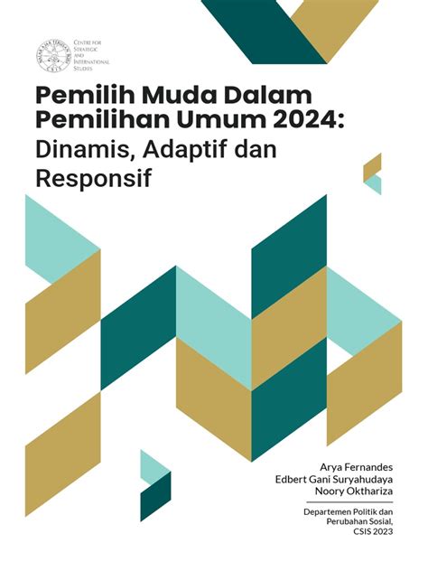 Pemilih Muda Dalam Pemilihan Umum 2024 Pdf