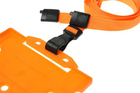 Orange Lanyards W Plastic Clip Custom Lanyards