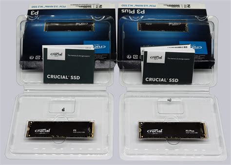 Crucial P3 vs Crucial P3 Plus 2TB M.2 NVMe SSD Review
