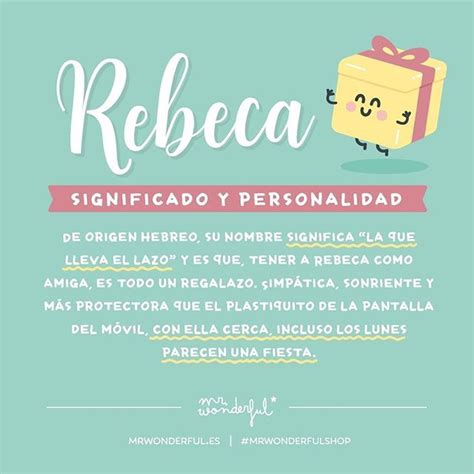 Rebeca lo tiene todo y más para hacer de este lunes el mejor día de la