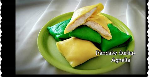 Resep Pancake Durian Pondan Enak Dan Mudah Cookpad